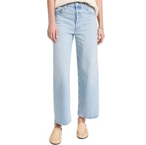 Mother Spinner Skimp Wide Leg Jean in Pre-Party